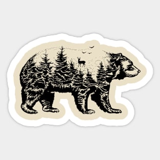 Yellowstone national park Sticker